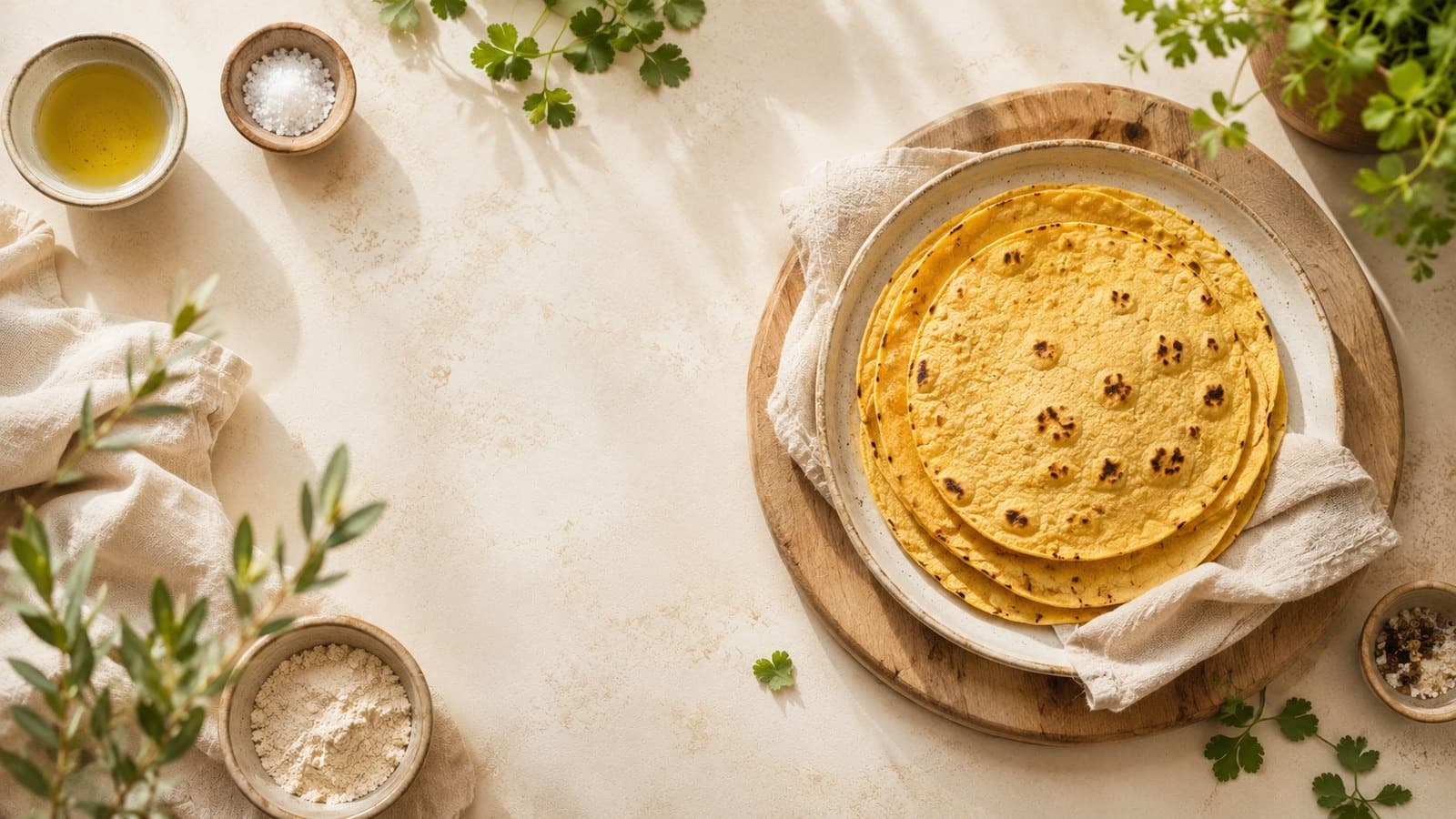 Tortillas maison à la patate douce