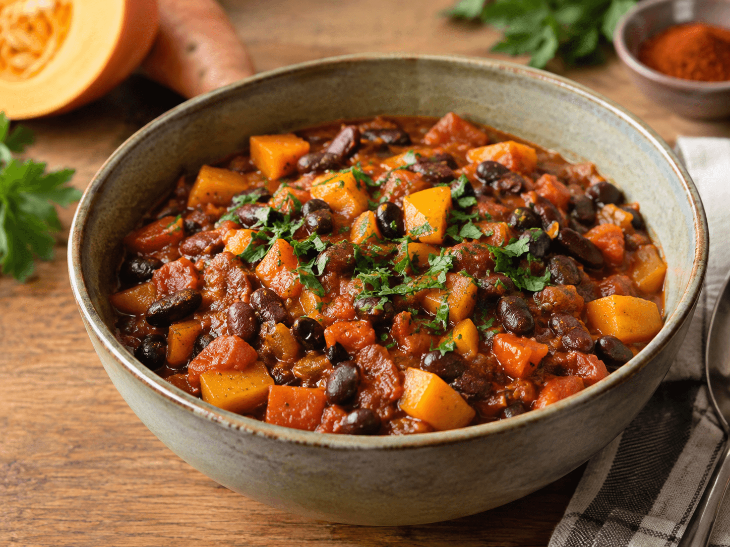 Chili végétarien aux haricots