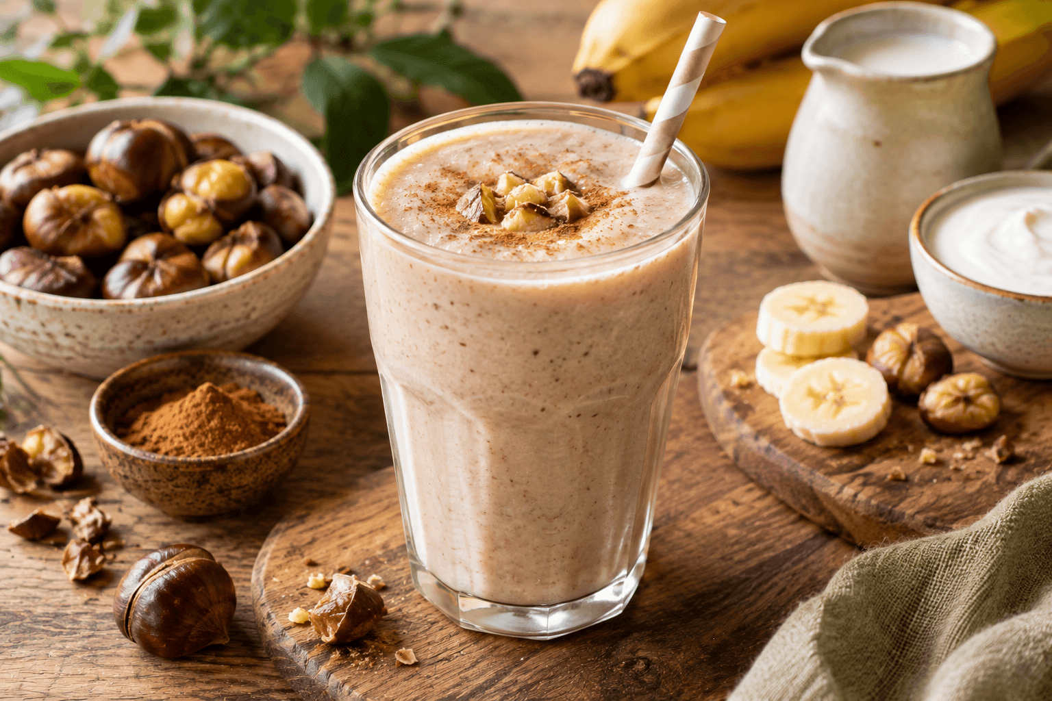 Smoothie à la châtaigne