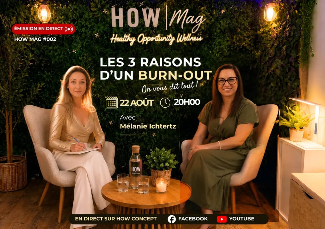 HOW MAG Les 3 raisons d'un burn-out