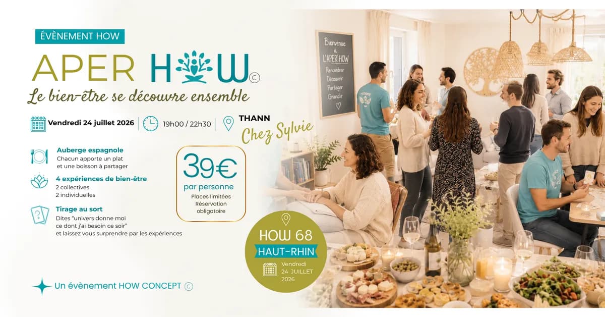 AperHOW à THANN Chez Sylvie #1