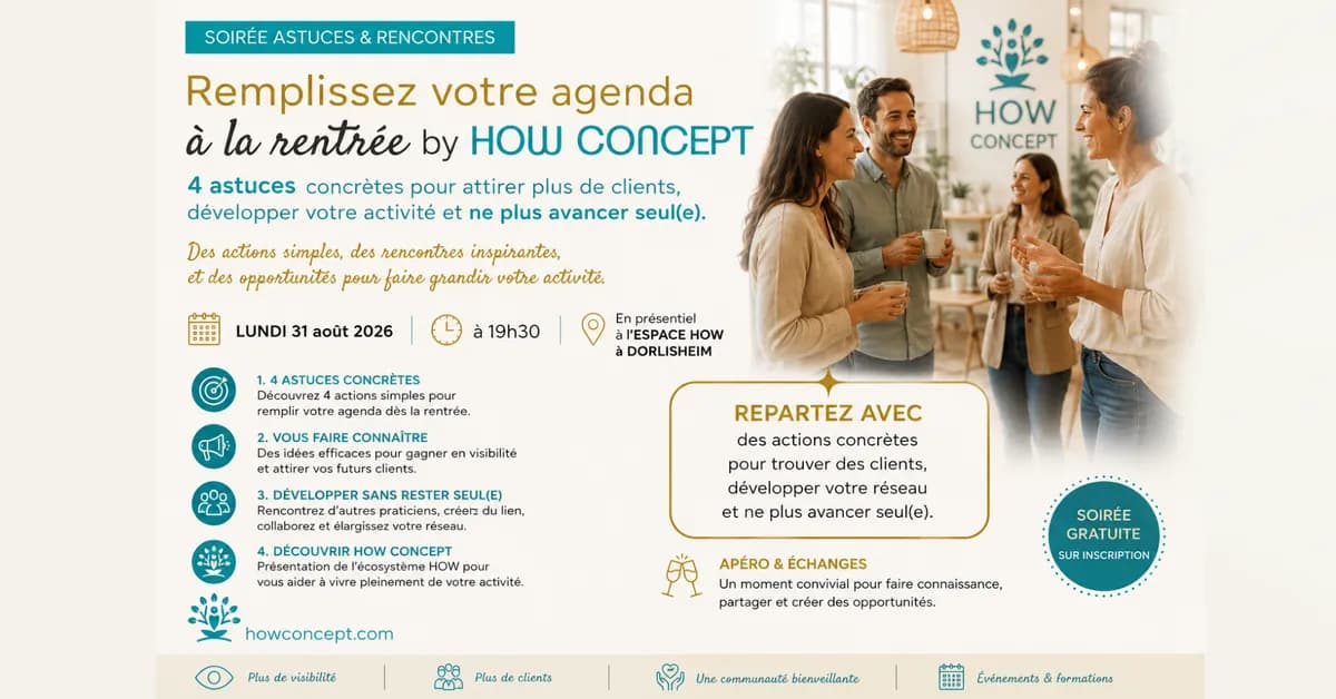 Pour les Praticiens bien-être : remplissez votre agenda à la rentrée